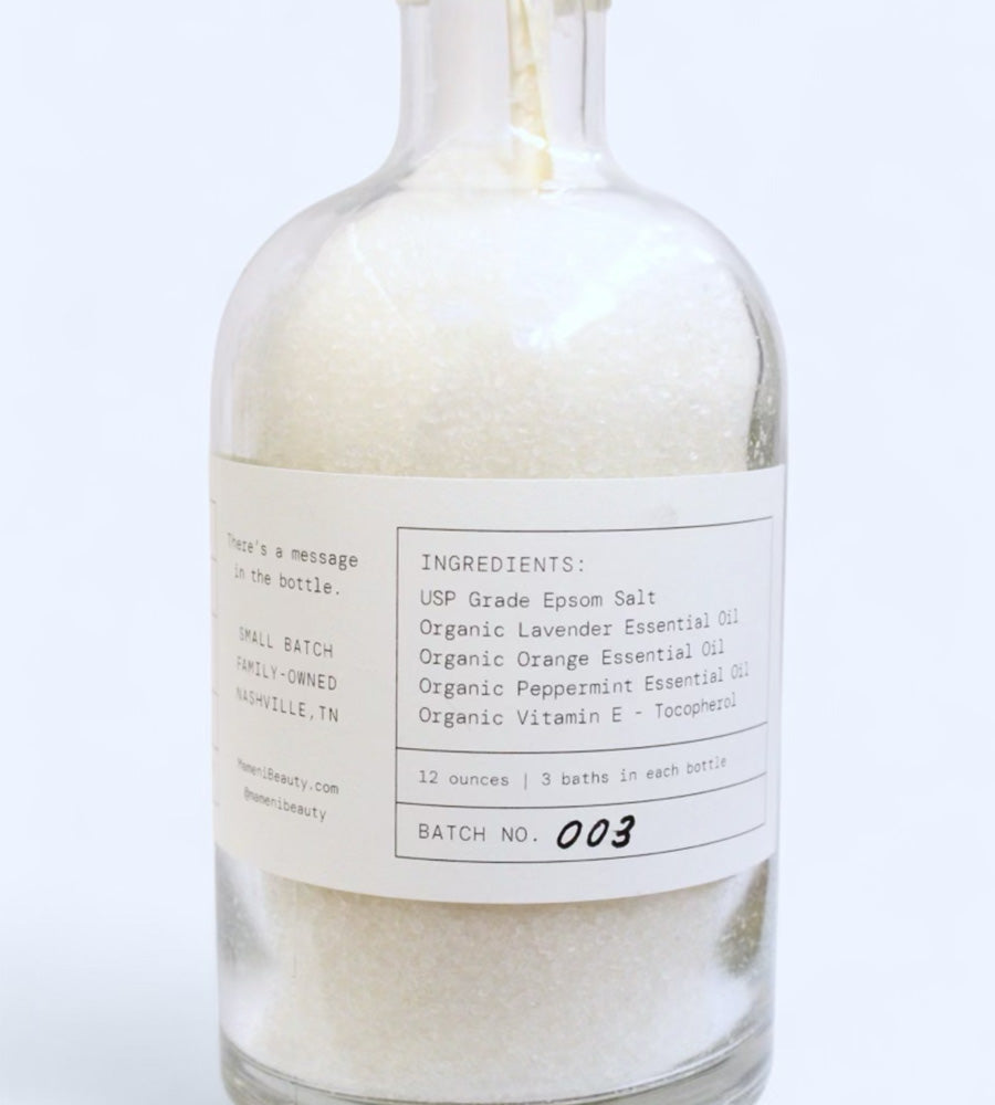 Personalized Message Premium Salt Soak