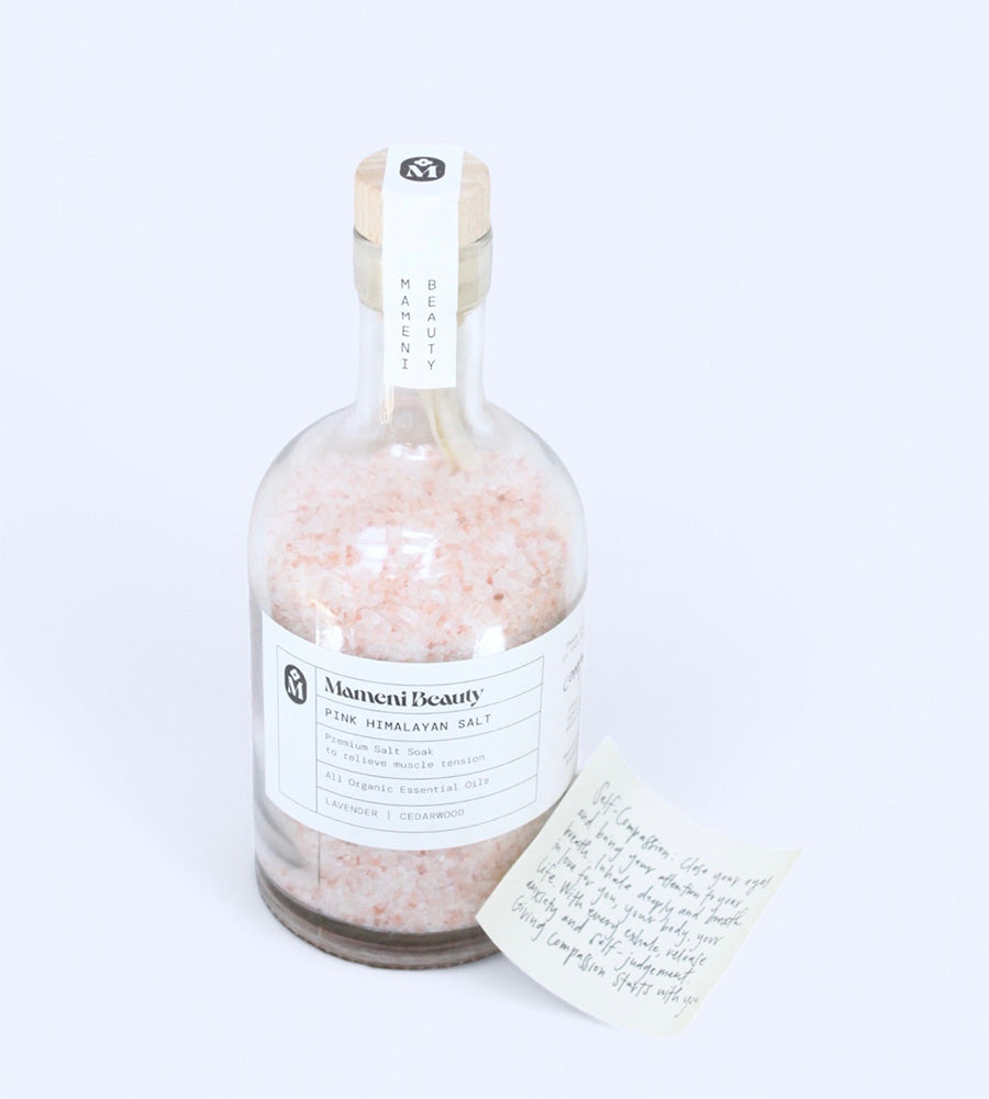 “Compassion” Pink Himalayan Salt Soak